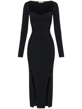 Nicholas платье Arna со шнуровкой, черный