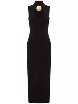 Nicholas платье миди Ella с вырезами, черный