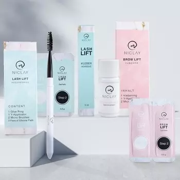 NICLAY Lifting Kits Тестер домашнего набора для подтяжки ресниц и бровей