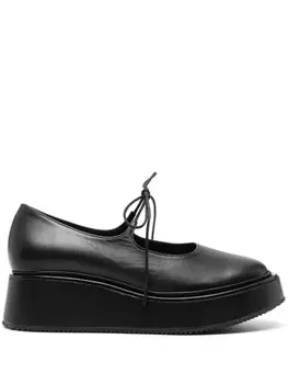 Nicole Saldaa туфли на танкетке Fabiana 50 мм, черный