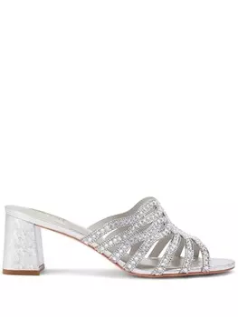 NICOLI 70-мм мюли Sirocco, серый