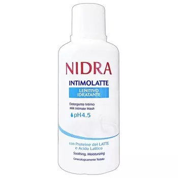Nidra Ингаляционное антибактериальное мыло для интимной гигиены с молочными протеинами и алоэ Ph3.5 500 мл, Palmolive