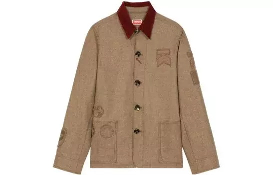 Nigo Holiday Season FW22 Куртка Пальто Унисекс Светло-Умбра KENZO, Light Umber