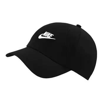 Nike Бейсболка из полиэстера и хлопка, унисекс, черная