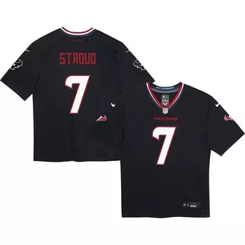 Nike Cдля малышей. Темно-синяя игровая майка Stroud Houston Texans, цвет Txs Navy