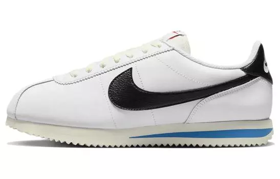 Nike Cortez Белый Черный Светлый Фото Синий