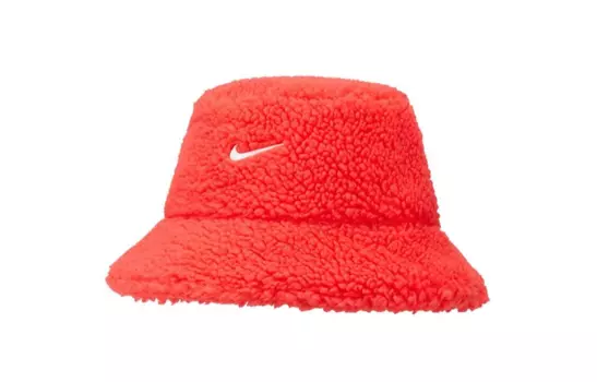 Nike Детская панама из полиэстера, хлопка, акрила, красная