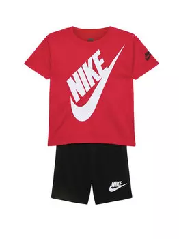 Nike Детский костюм из ацетата, красный/черный