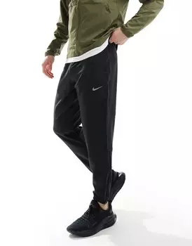 Nike – Dri-FIT Challenger – джоггеры из черной ткани