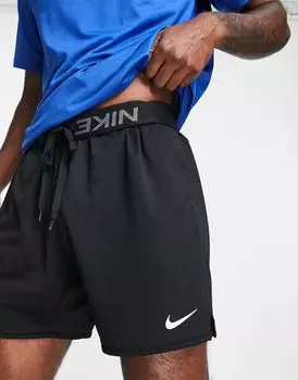 Nike — Dri-FIT Totality — черные 7-дюймовые шорты без подкладки