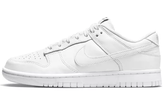 Кроссовки Nike Dunk Low, белый (размер RU 37,5)