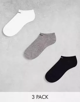 Nike — Everyday Lightweight — комплект из 3 пар разноцветных светлых носков
