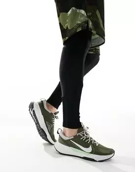 Nike – Juniper Trial 2 – темно-зеленые и белые кроссовки