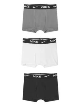 Nike Kids боксеры с логотипом, белый