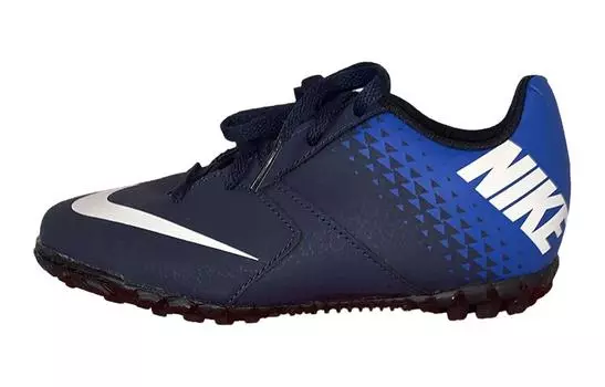 Nike Kids Футбольные бутсы для детей, Blue with White Lettering