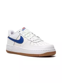 Nike Kids кроссовки Air Force 1 Low White Game Royal, белый