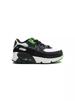 Nike Kids кроссовки Air Max 90 Scream Green, черный