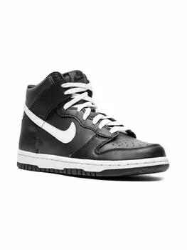 Nike Kids кроссовки Dunk Hi, черный