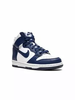 Nike Kids кроссовки Dunk High, белый