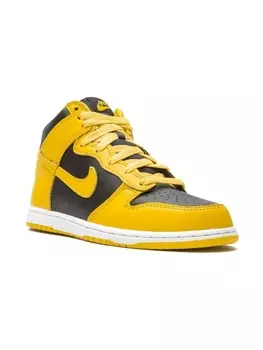Nike Kids кроссовки Dunk High SP PS, желтый