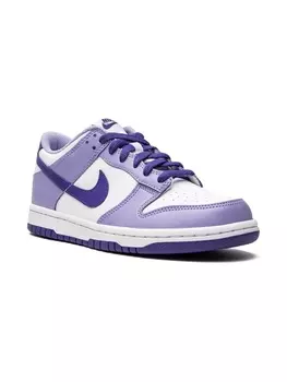 Nike Kids кроссовки Dunk Low, белый
