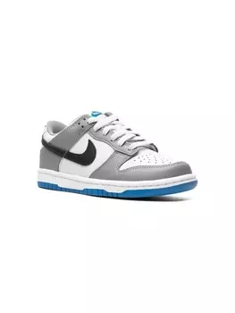 Nike Kids кроссовки Dunk Low Grey/Blue, серый