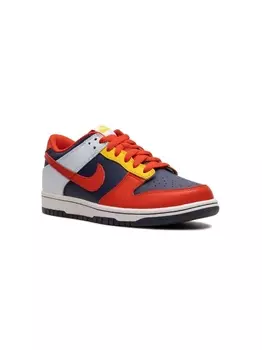 Nike Kids кроссовки Dunk Low Multi Color, синий