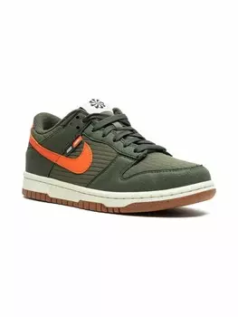 Nike Kids кроссовки Dunk Low Next Nature, зеленый