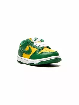 Nike Kids кроссовки Dunk Low Retro TD, зеленый