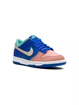 Nike Kids кроссовки Dunk Low SE Grade School "Salmon Toe", синий