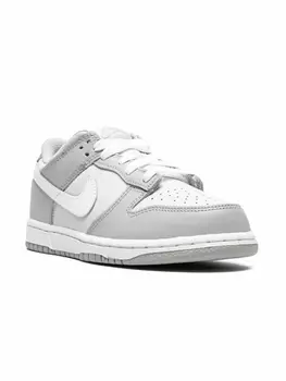 Nike Kids кроссовки Dunk Low, серый