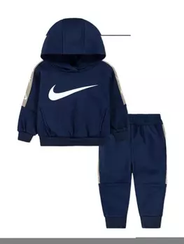 Nike Kids спортивный костюм с логотипом, синий