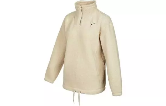 Nike Куртка женская из ротанга желтого цвета