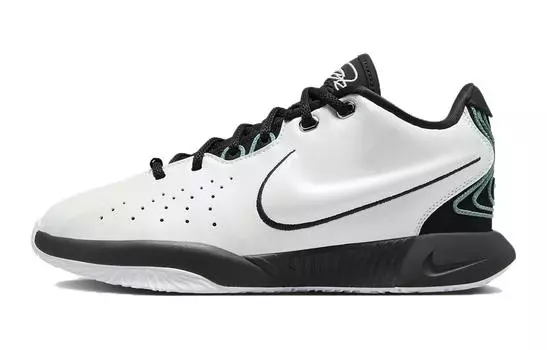 Nike Lebron 21 Kids Баскетбольные кроссовки для детей, White/Black