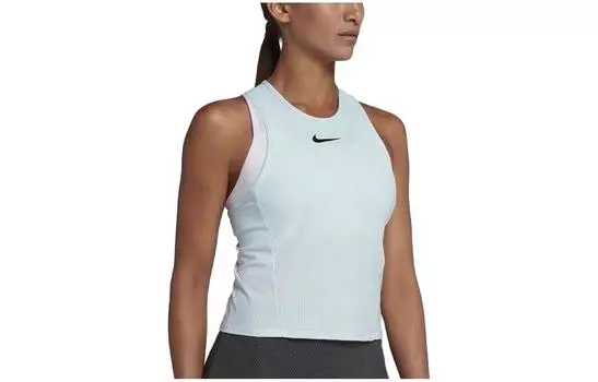 Nike Майка женская, синие/белые