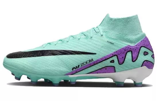 Nike Mercurial Superfly 9 Футбольные бутсы Мужчины, Purple/Green