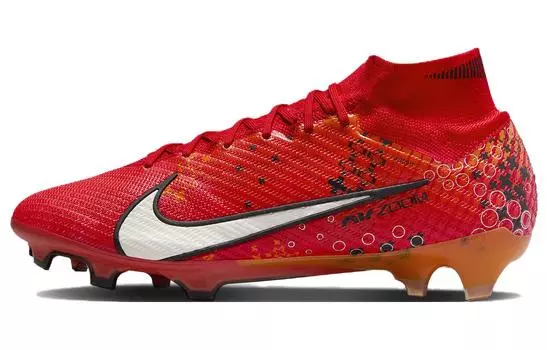 Nike Mercurial Superfly 9 Футбольные бутсы унисекс, Light Crimson/Bright Mandarin/Black/Pale Ivory