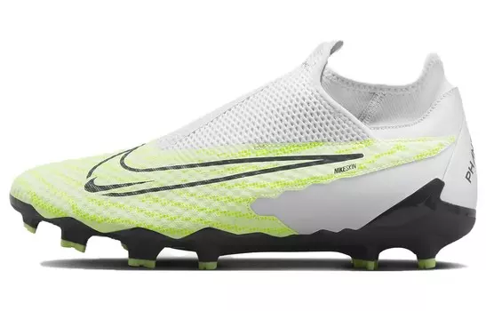 Nike Phantom GX Футбольные бутсы унисекс, Green/ White//Black
