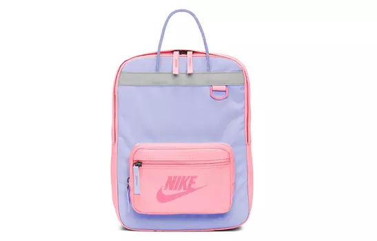 Nike Портативный рюкзак Tanjun Fabric для женщин, розовый, синий, многоцветный