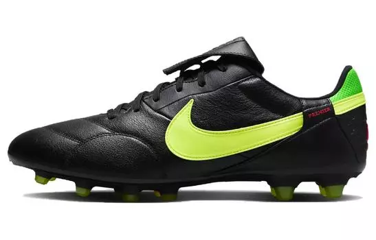 Nike Premier 3 Футбольные бутсы унисекс, Black/Green