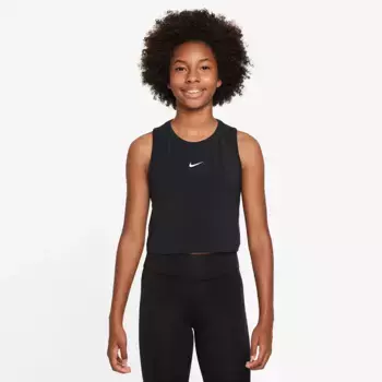 Nike Pro Футболка для девочек, чёрный