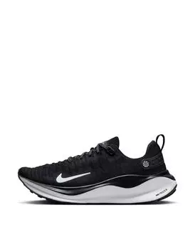 Nike — React Infinity Run Flyknit 4 — черно-белые широкие кроссовки Nike