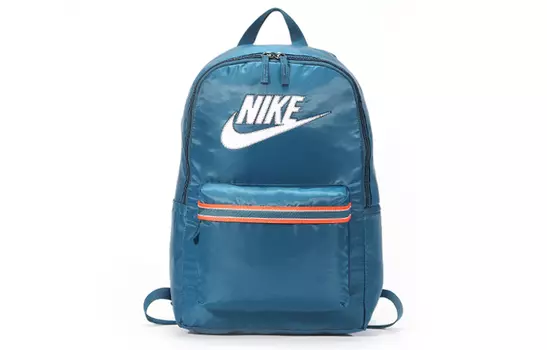 Nike Рюкзак Heritage из полиэстера, обычный, унисекс, синий