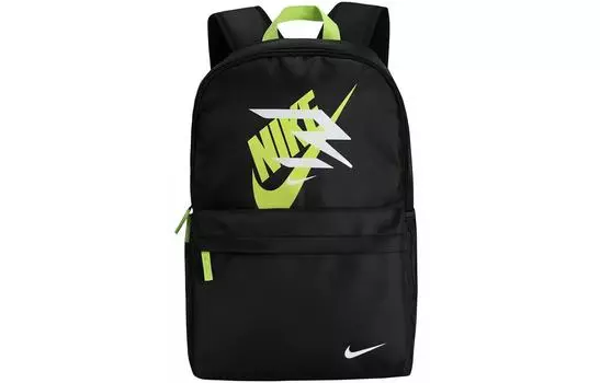 Nike Рюкзак из полиэстера, стандартный, унисекс, цвет "угольно-черный"