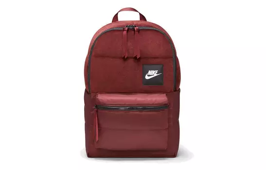 Nike Рюкзак SportswearHeritage из полиэстера, обычный, унисекс, таинственный бордовый