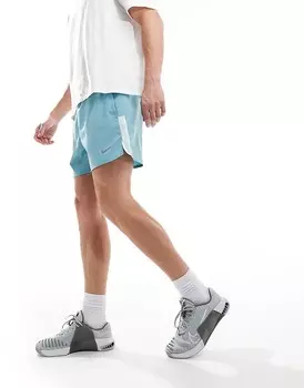 Nike Running — Challenger Dri-FIT — голубые шорты 5 дюймов