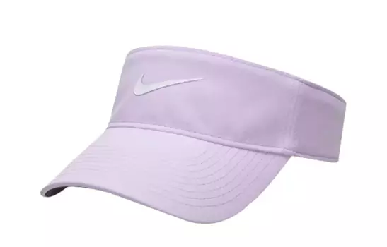 Nike Солнцезащитная шляпа из полиэстера унисекс фиолетового цвета