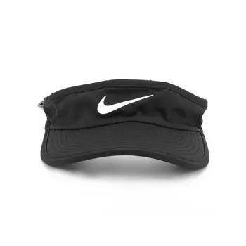 Nike Солнцезащитные шапка из полиэстера, детская, черные