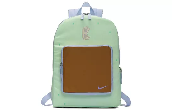 Nike SpongeBob, Collaboration Рюкзак из полиамида, стандартный, унисекс, аква-зеленый