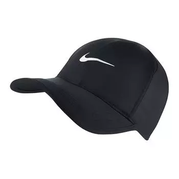 Nike Спортивная кепка AeroBill Featherlight с регулировкой высоты, черная